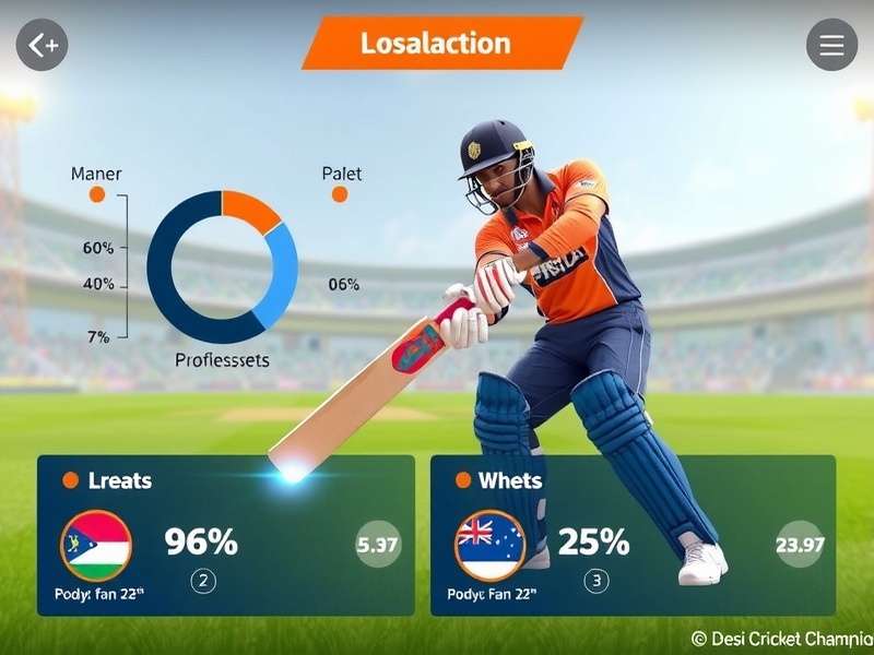 Desi Cricket Champion localization features